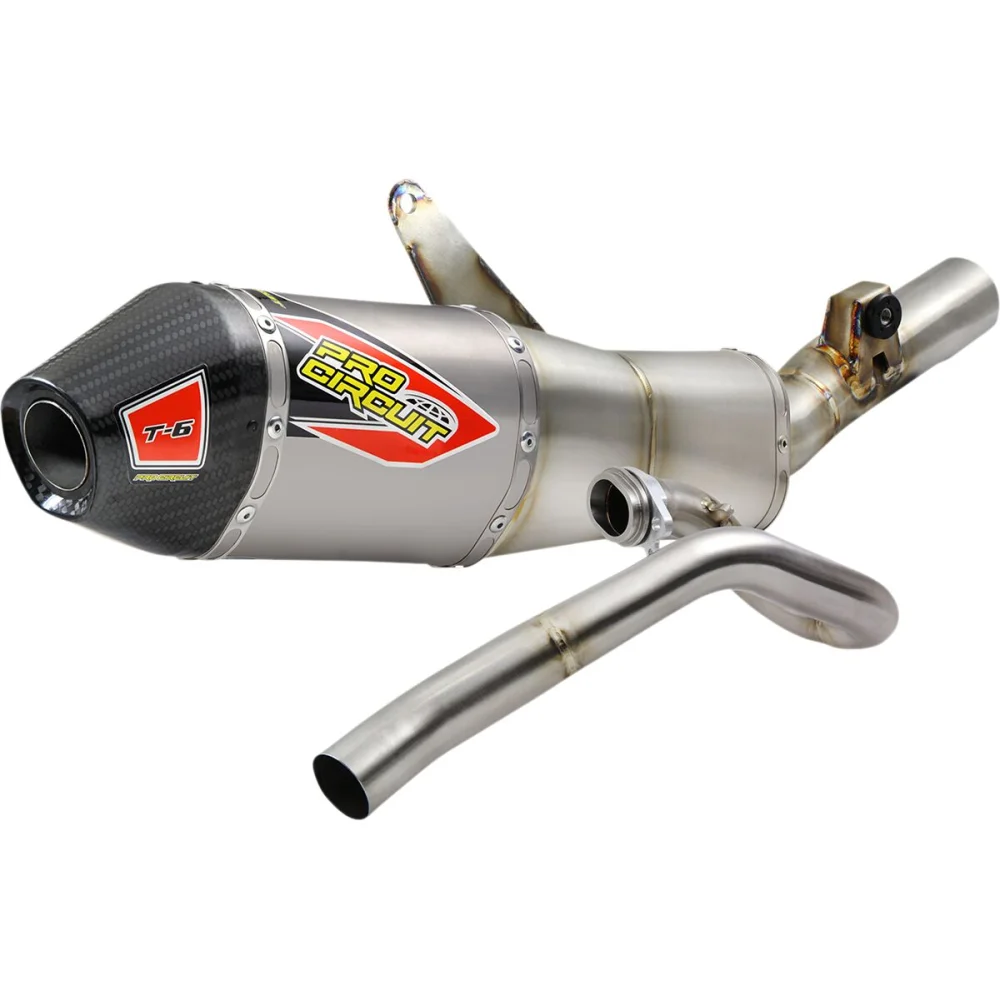T 6 Euro Impianto Di Scarico Ss/Ti/Cf Pro Circuit