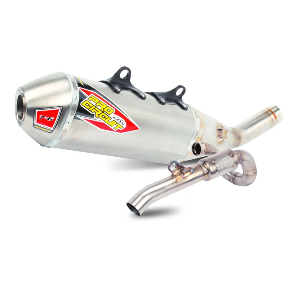 Impianto Di Scarico T 6 Bc Acciaio Inox Titanio Pro Circuit