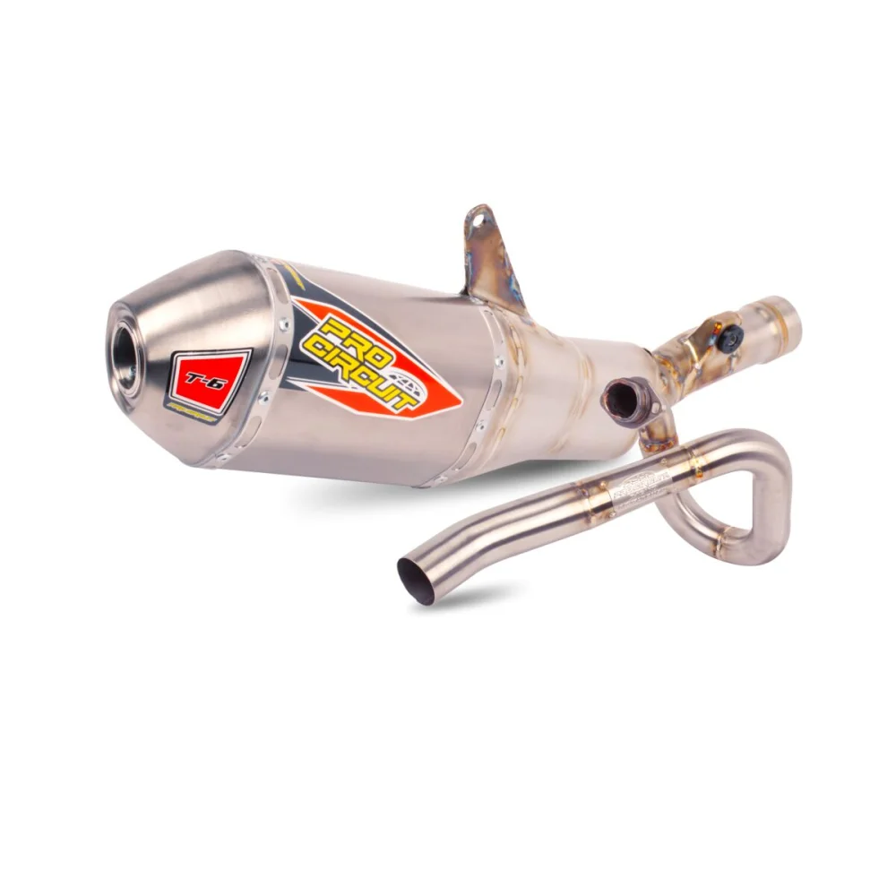 Impianto Di Scarico T 6 Bc Acciaio Inox Titanio Pro Circuit
