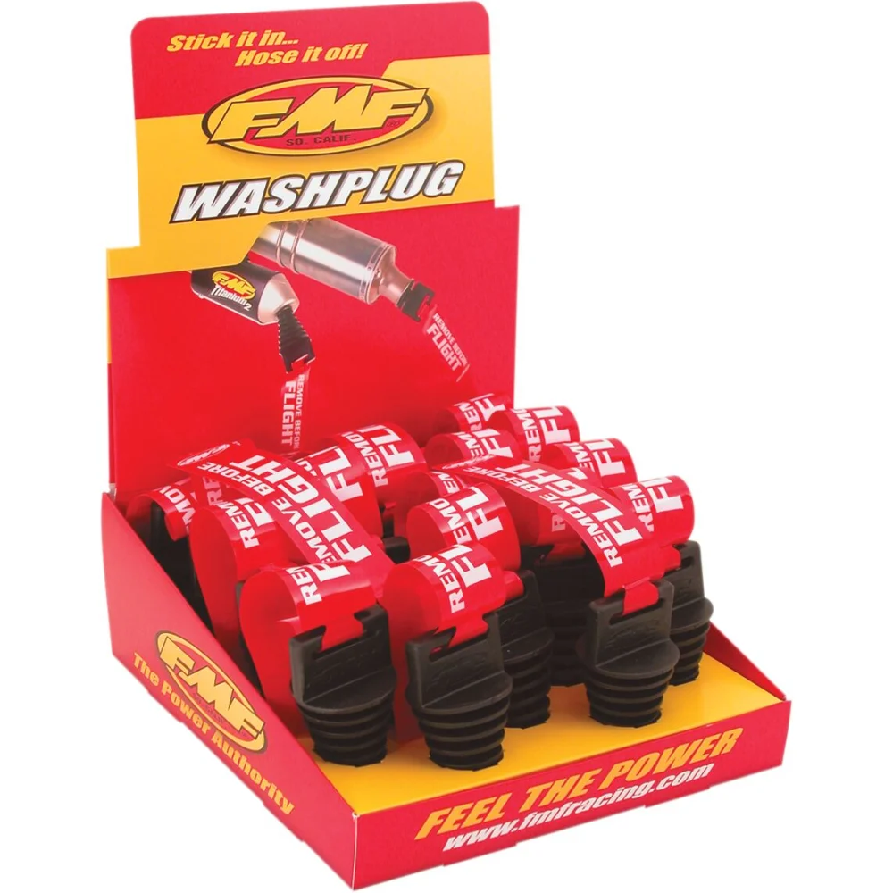 Espositore Tappi Scarico Per Lavaggio Moto Plastic Fmf