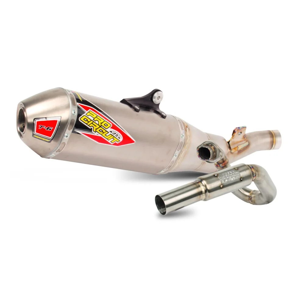 Impianto Di Scarico T 6 Bc Acciaio Inox Titanio Pro Circuit