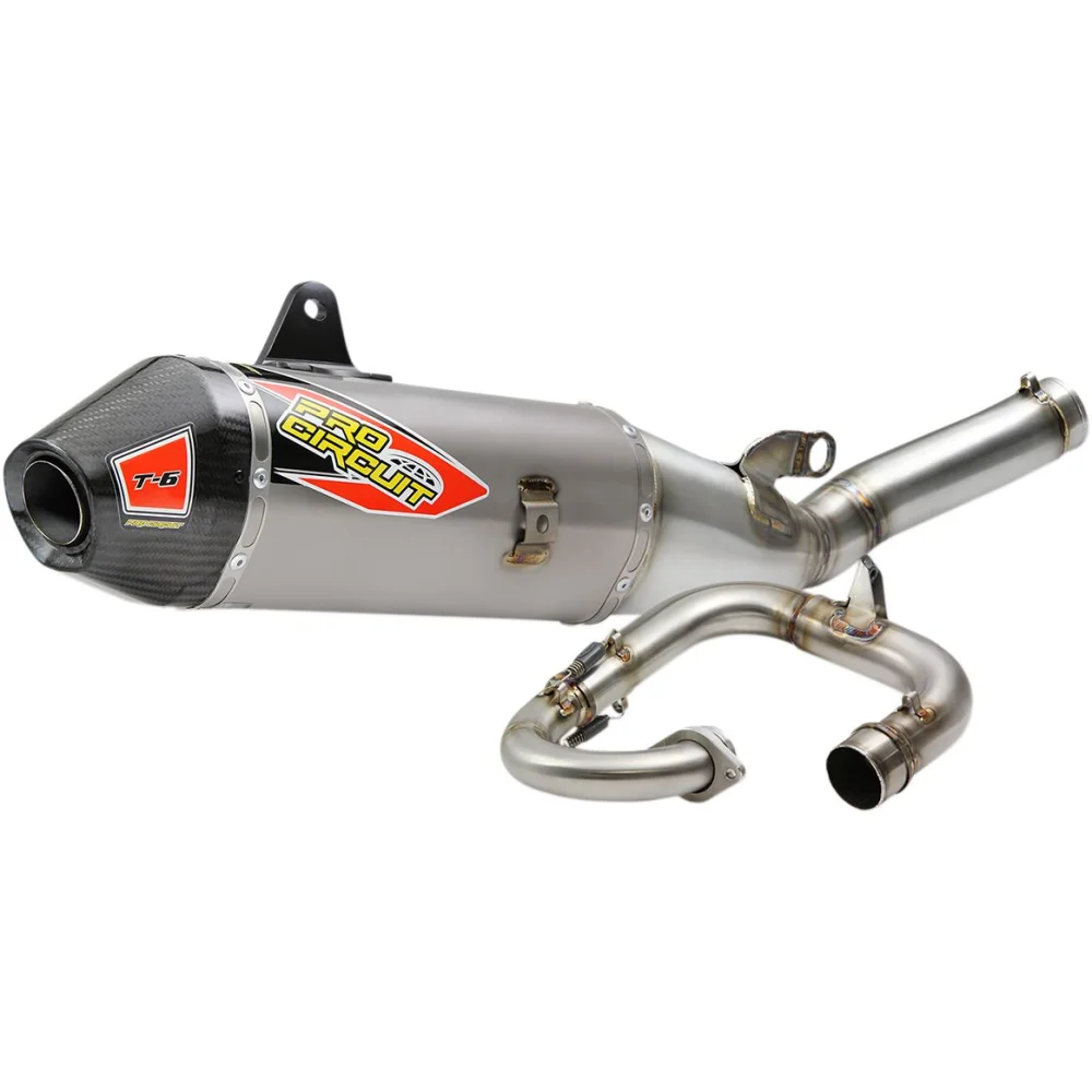 T 6 Euro Impianto Di Scarico Ss/Ti/Cf Pro Circuit - 1