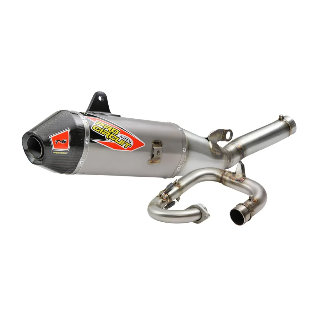 T 6 Euro Impianto Di Scarico Ss/Ti/Cf Pro Circuit - 2