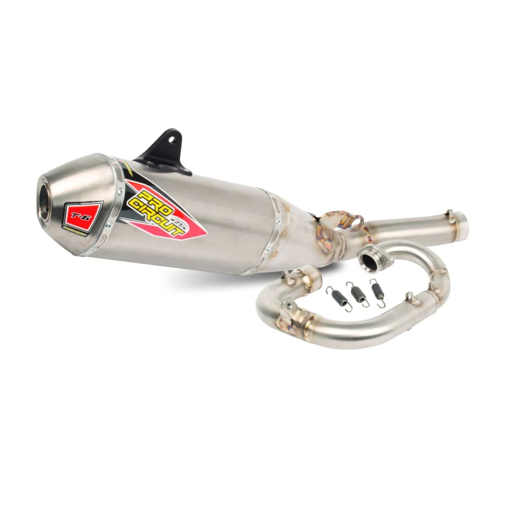 Impianto Di Scarico T 6 Bc Acciaio Inox Titanio Pro Circuit