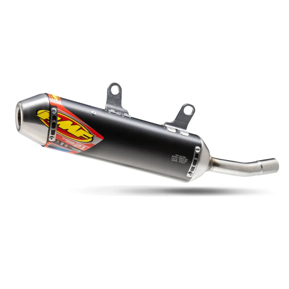 Terminale Slip On Turbinecore 2.1 Aluminum Anodized Gray Fmf
