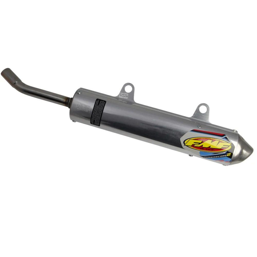 Turbinecore 2 Terminale Slip On Stainless Steel Silver Fmf - 2