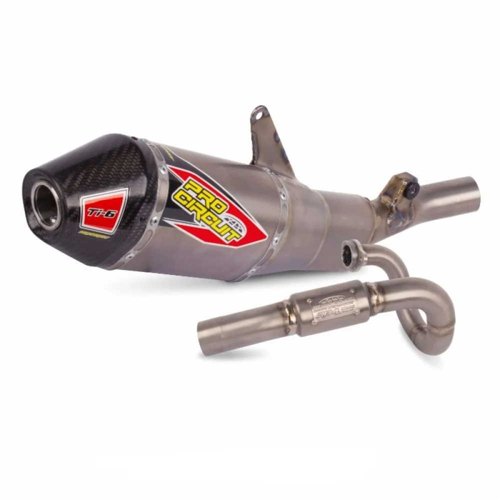 Impianto Di Scarico Ti 6 Pro Titanium Titanium Look Pro Circuit