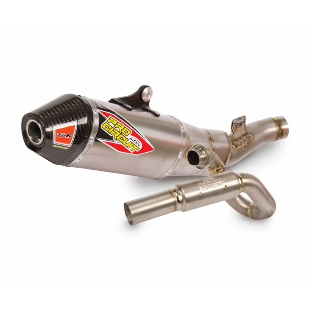 Impianto Di Scarico Ti 6 Titanium Titanium Look Pro Circuit