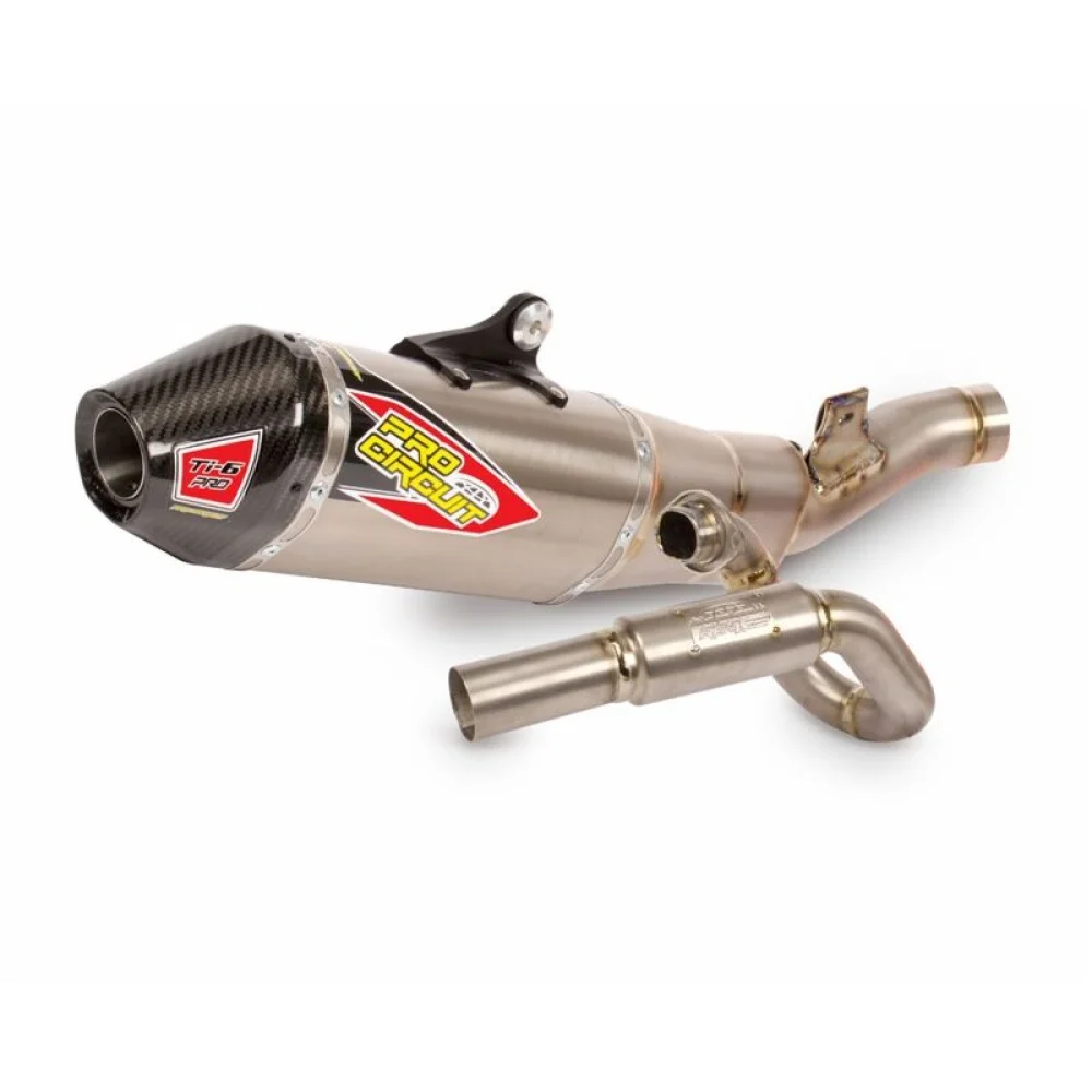 Impianto Di Scarico Ti 6 Pro Titanium Titanium Look Pro Circuit
