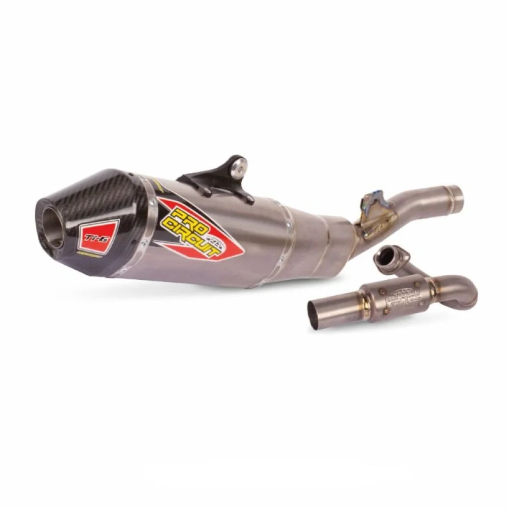 Impianto Di Scarico Ti 6 Titanium Titanium Look Pro Circuit