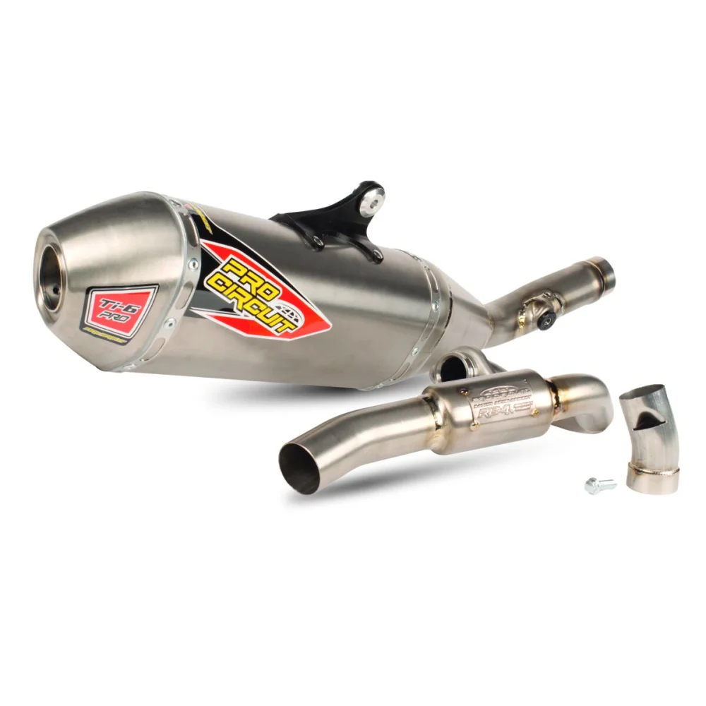 Ti 6 Pro Bc Impianto Di Scarico Completo In Titanio Titanium Look Pro Circuit