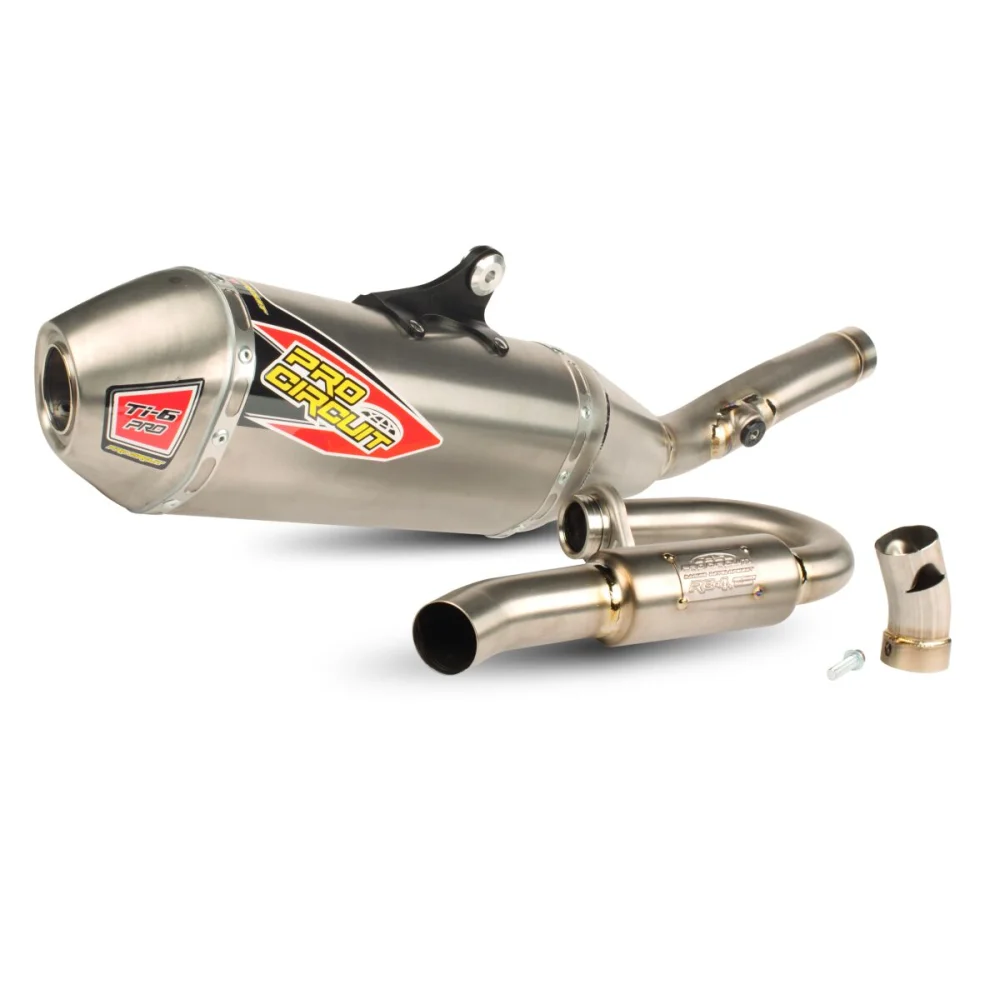 Ti 6 Pro Bc Impianto Di Scarico Completo In Titanio Titanium Look Pro Circuit
