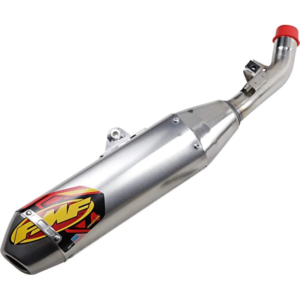 Terminale Powercore 4 Hex Slip On Aluminum Raw Fmf