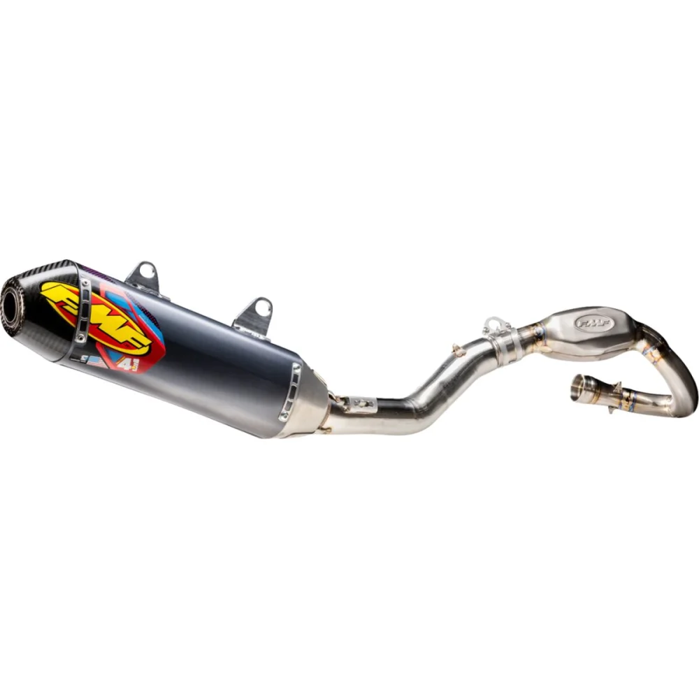 Silencer Q4 Hex Slip On Aluminum Raw Fmf