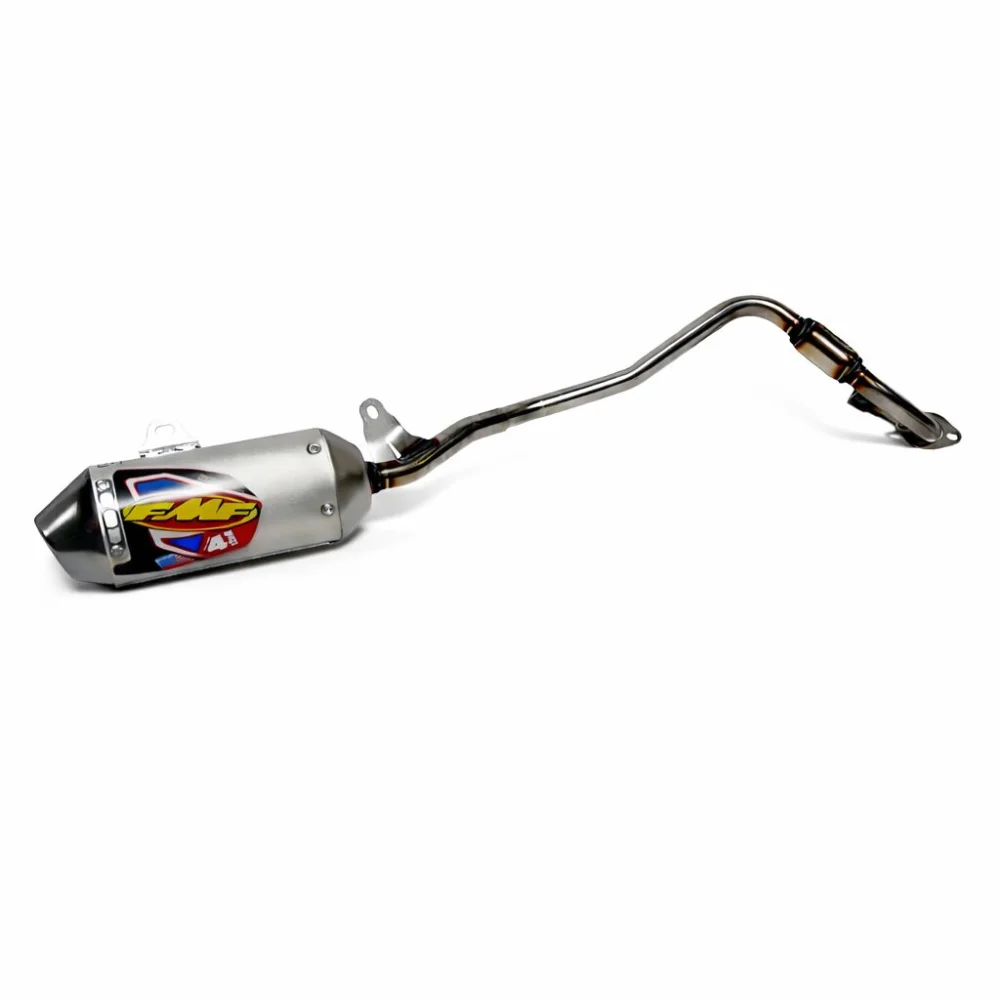 Impianti Di Scarico Factory 4.1 Alu Con Ss P Bomb Aluminum Matte Fmf