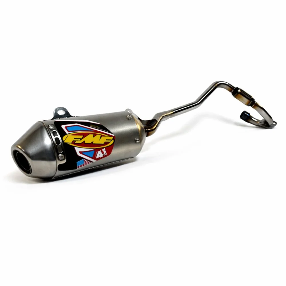 Impianti Di Scarico Factory 4.1 Alu Con Ss P Bomb Aluminum Matte Fmf - 2