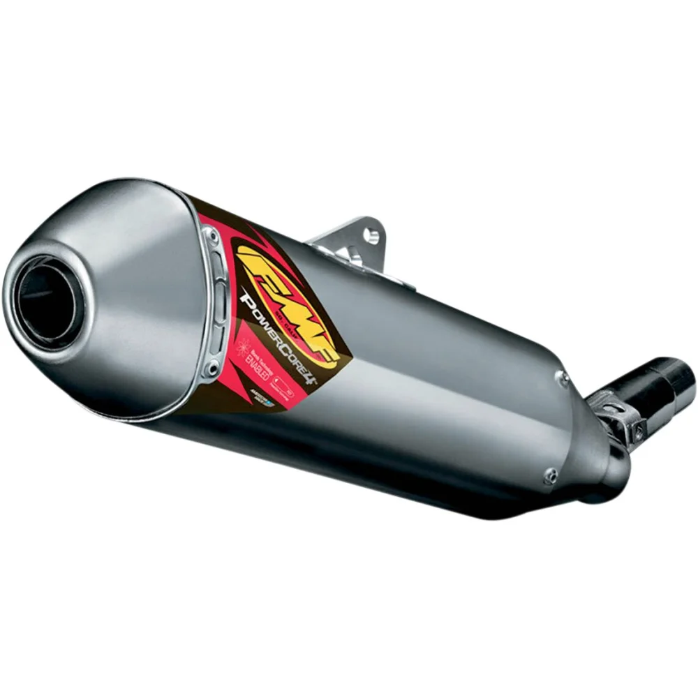 Terminale Slip On Powercore 4 Hex Aluminum Raw Fmf