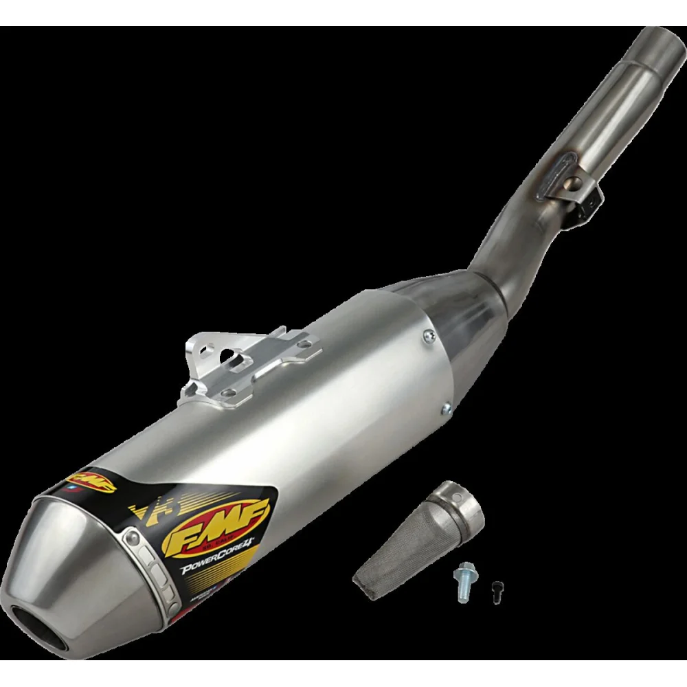 Terminale Powercore 4 Hex Slip On Aluminum Raw Fmf