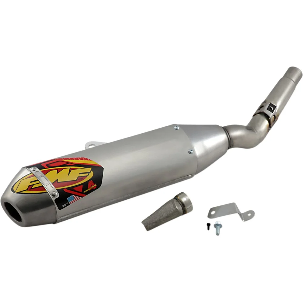 Terminale Powercore 4 Hex Slip On Aluminum Raw Fmf