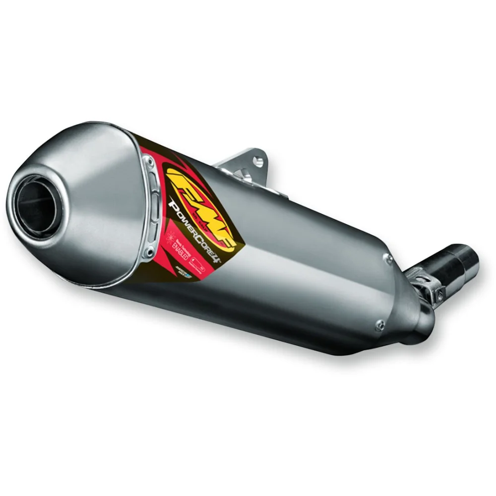 Terminale Slip On Powercore 4 Hex Aluminum Raw Fmf