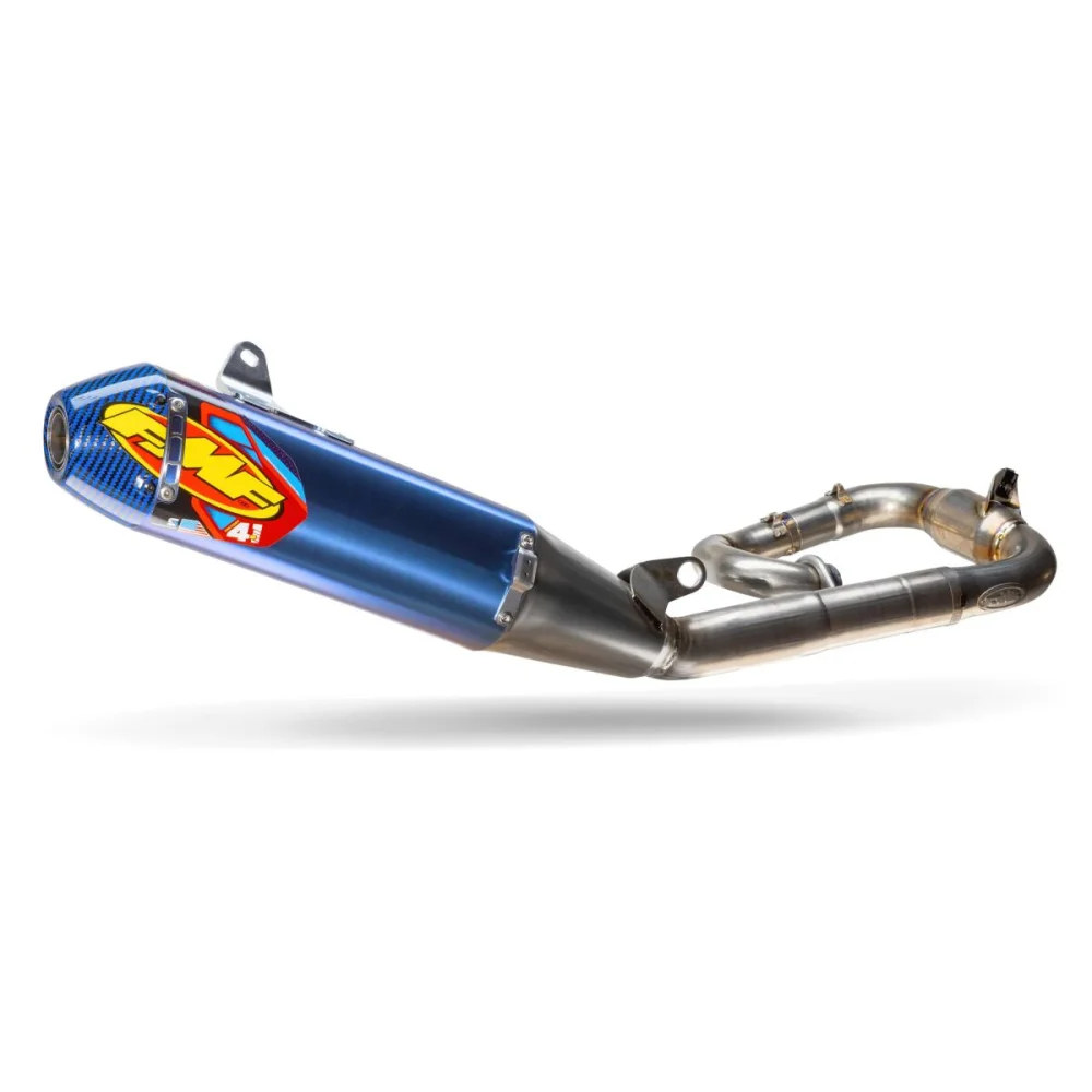 Sistemi Di Scarico Factory 4.1 Rct Titanium Anodized Blue Fmf