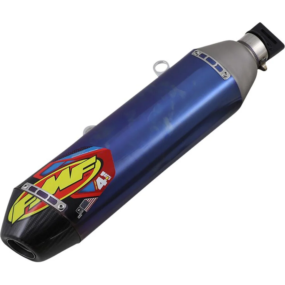 Impianto Di Scarico Factory 4.1 Rct Titanium Anodized Blue Fmf - 1