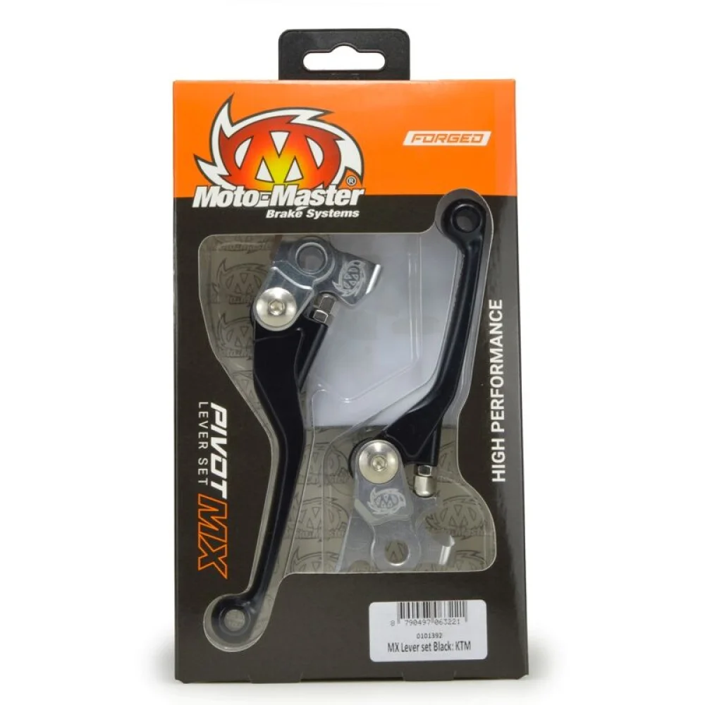 Set Leve Freno E Frizione Aluminum Black Moto Master