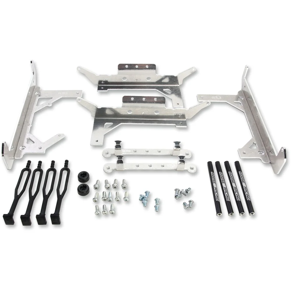 Rinforzi Radiatore 5052 Aluminum Silver Moose Offroad Hard Parts