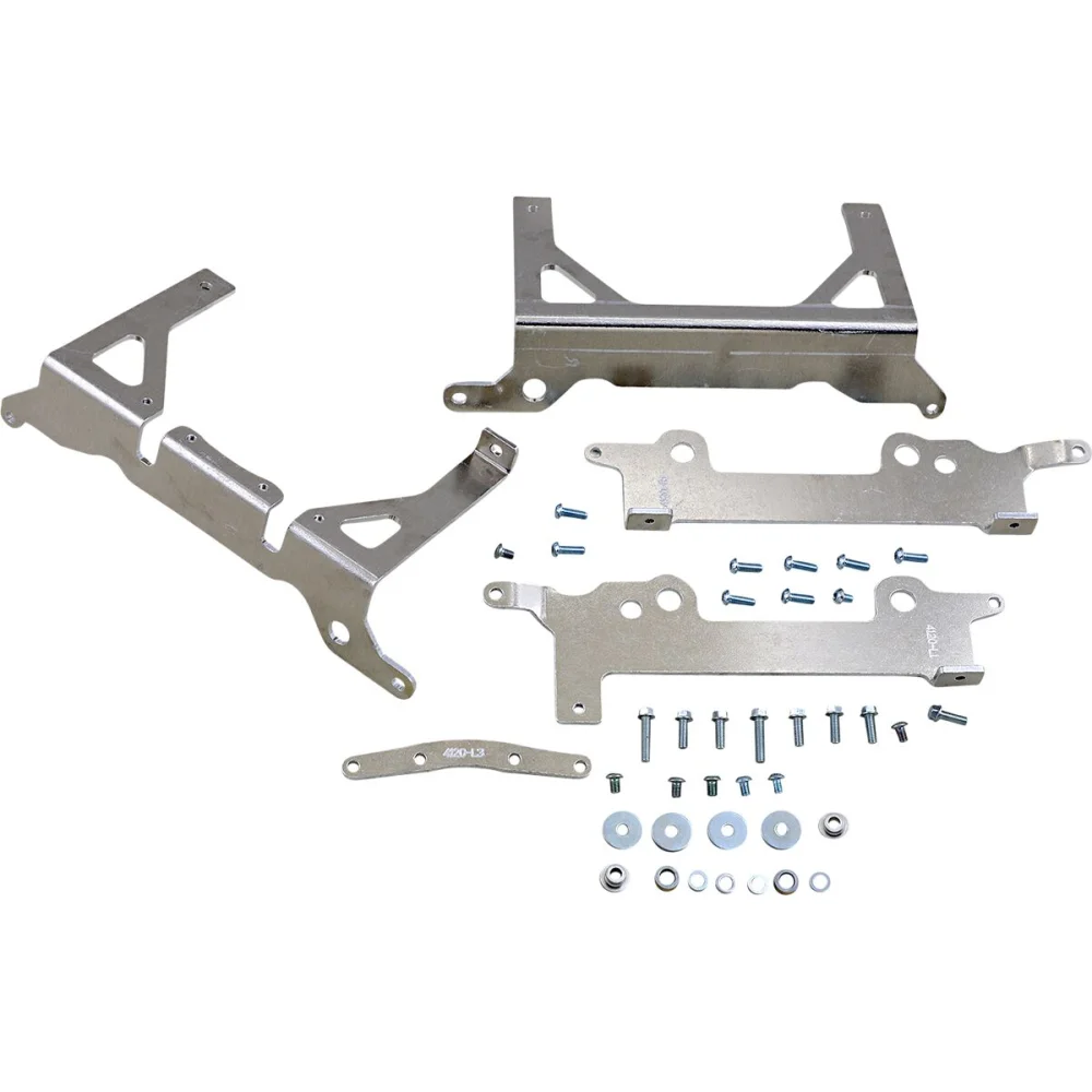 Rinforzi Radiatore 5052 Aluminum Silver Moose Offroad Hard Parts