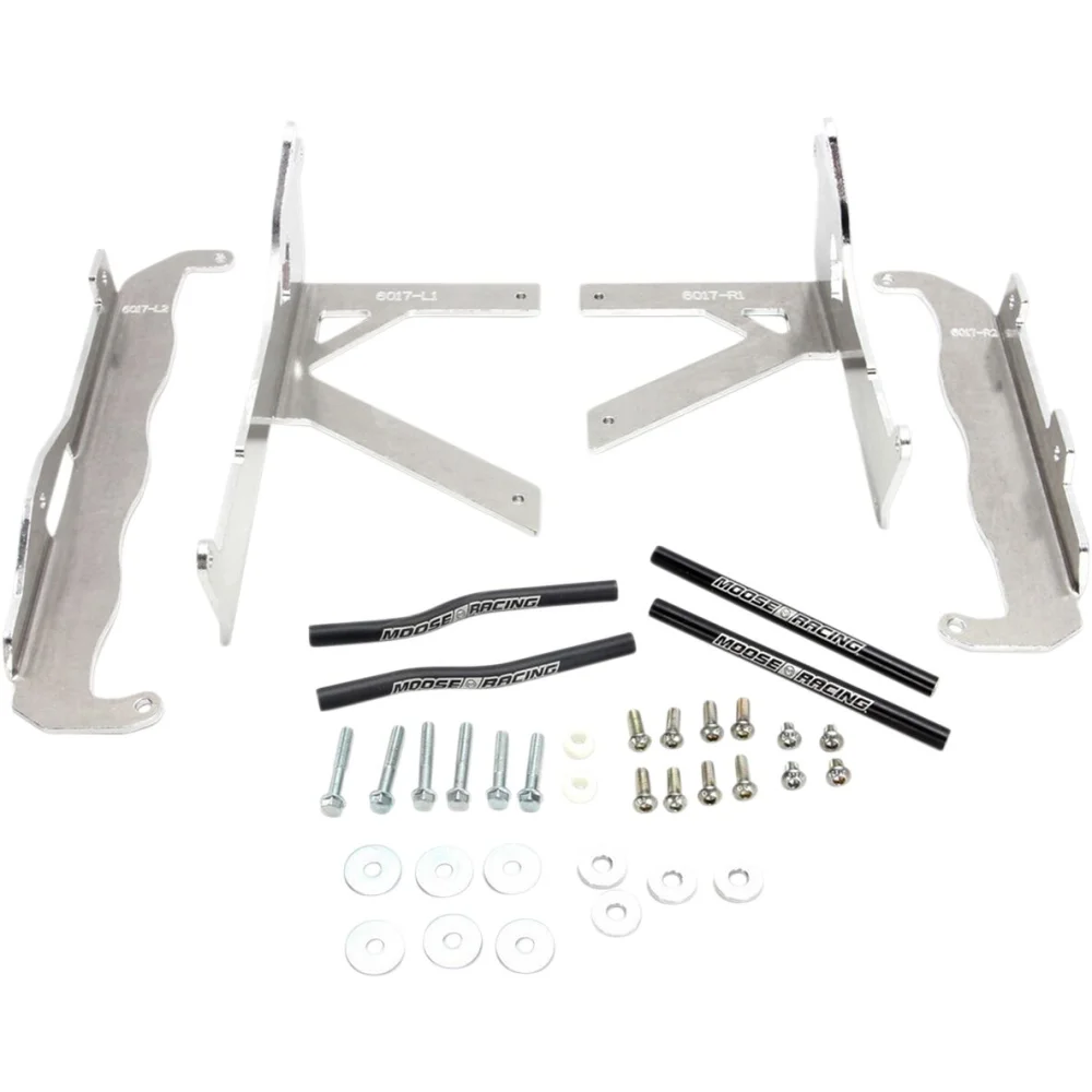 Rinforzi Radiatore 5052 Aluminum Silver Moose Offroad Hard Parts