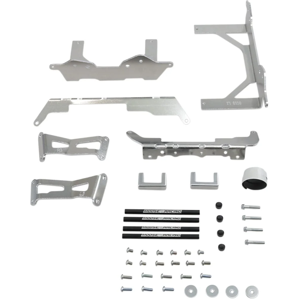 Rinforzi Radiatore 5052 Aluminum Silver Moose Offroad Hard Parts