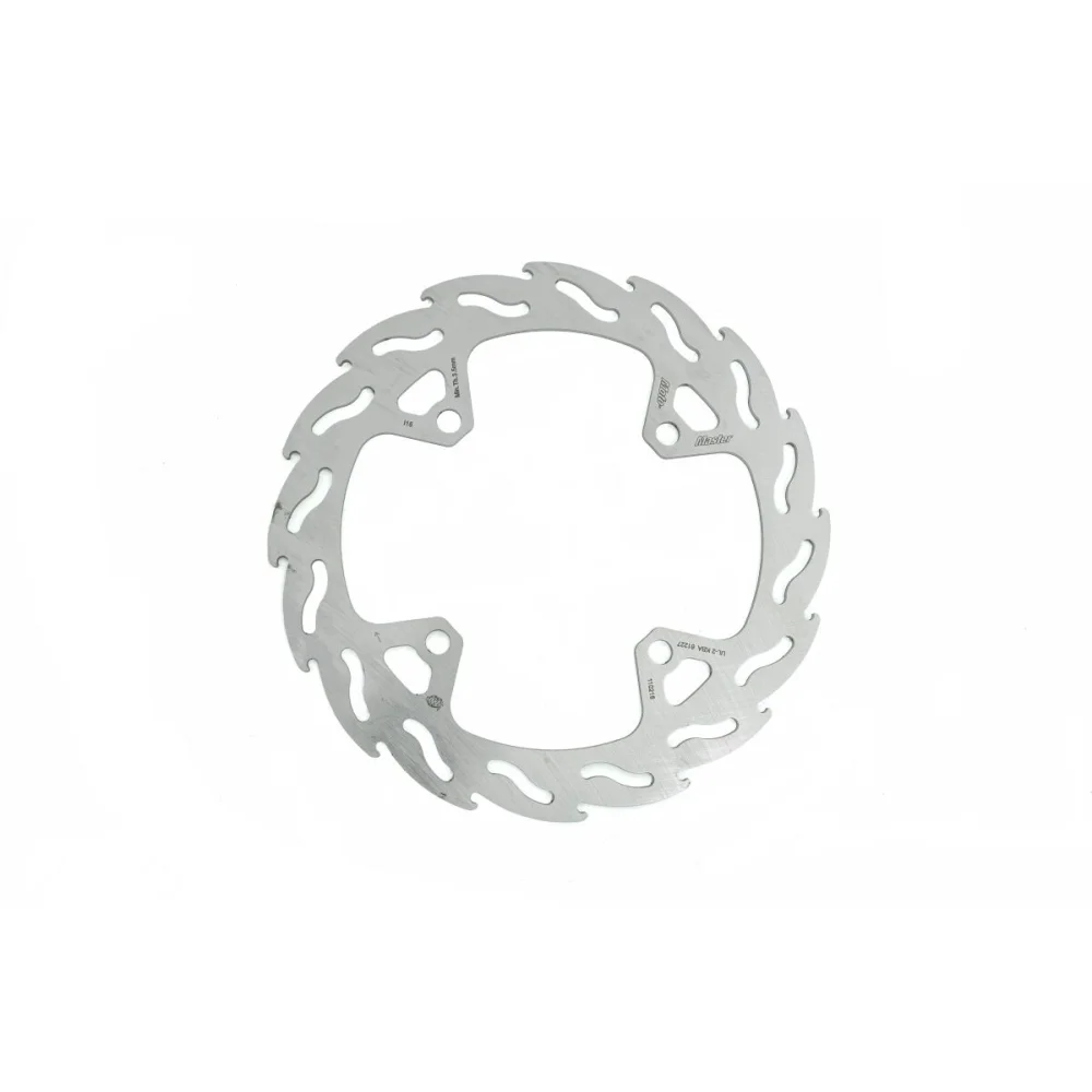 Flame Series Fixed Rotor 240 Mm Posteriore Silver Moto Master - 2