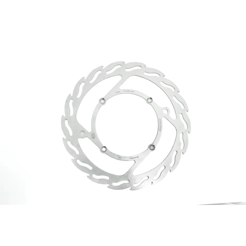 Flame Series Fixed Rotor 260 Mm Anteriore Stainless Steel Silver Moto Master - 2