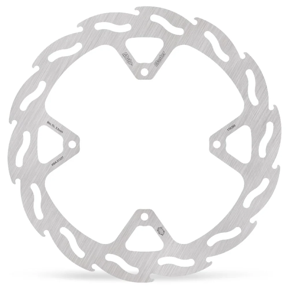 Disco Freno Posteriore Serie Flame 245 Mm Stainless Steel Moto Master