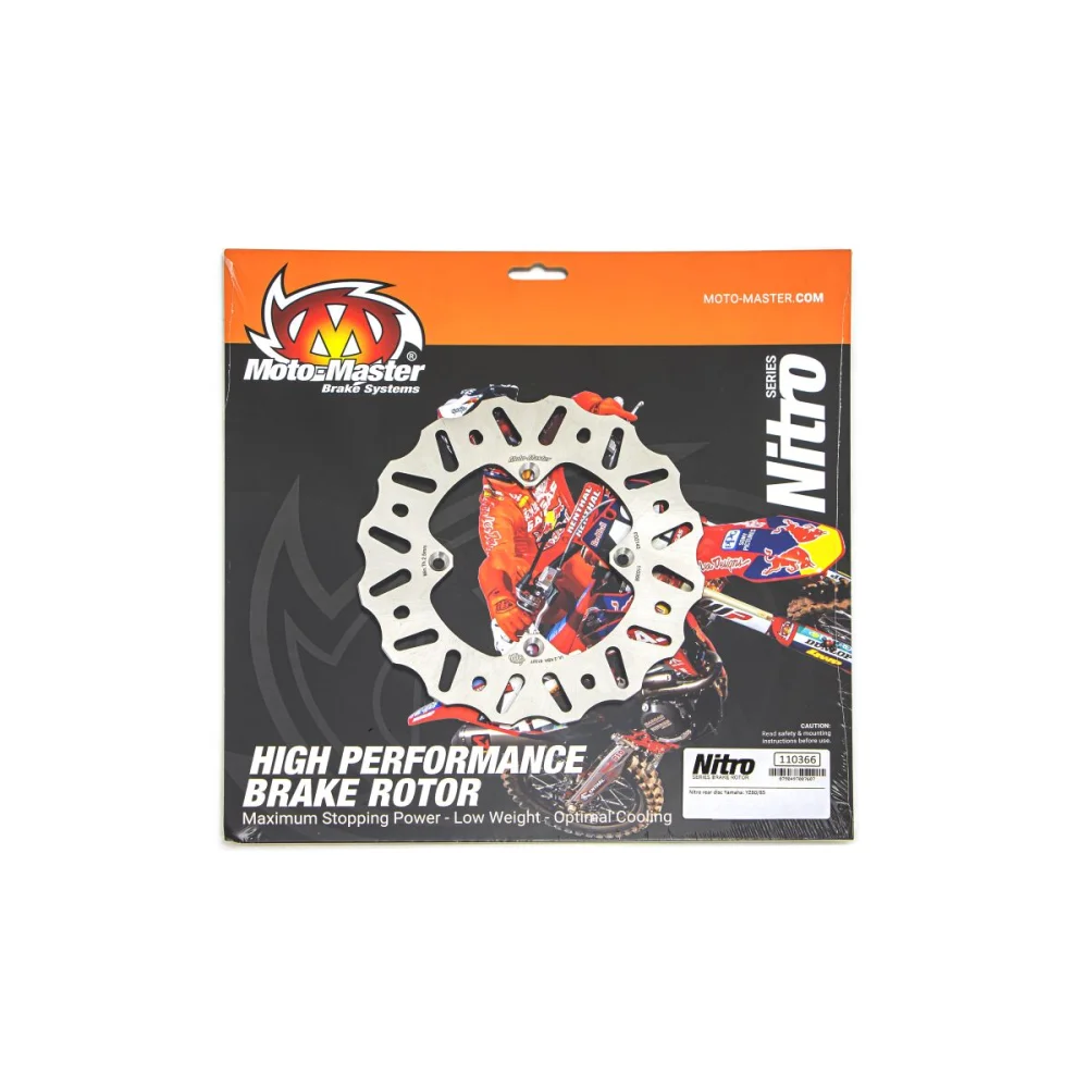 Disco Freno Nitro Series 190 Mm Posteriore Silver Moto Master - 2