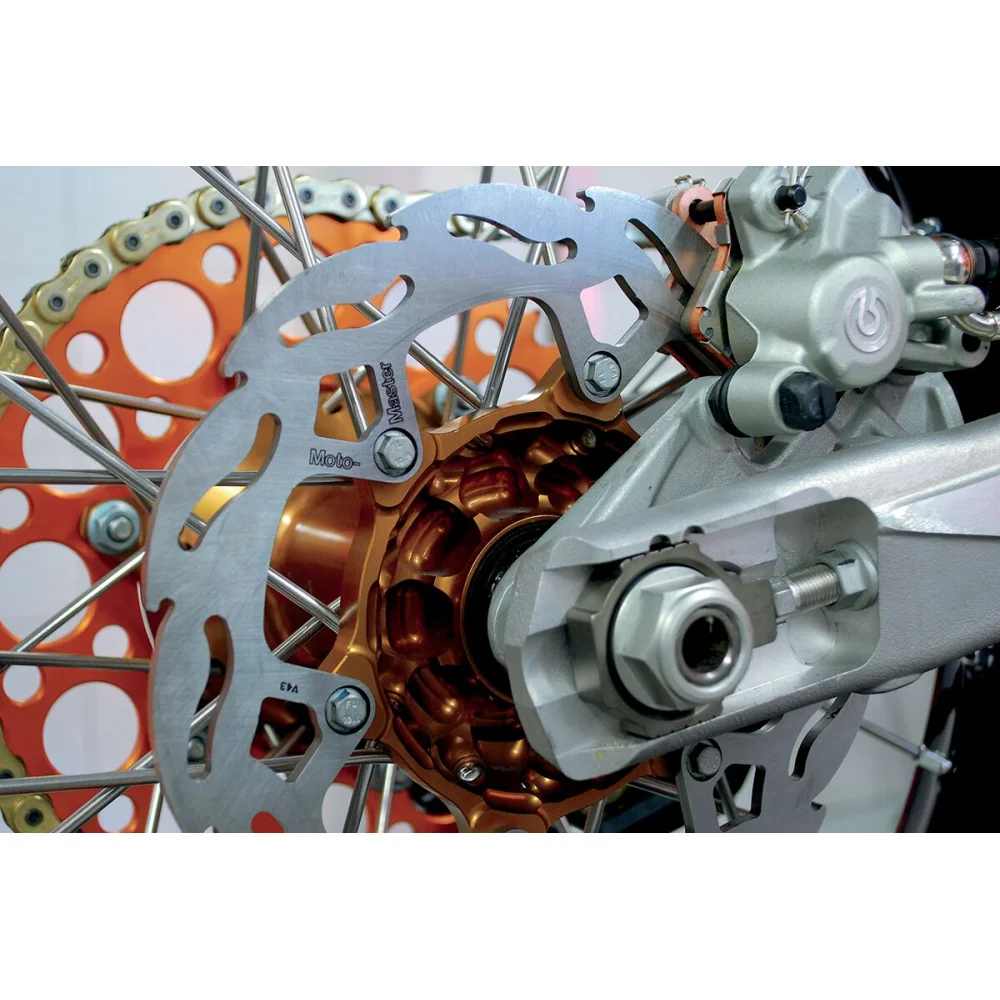 Disco Freno Posteriore Serie Flame 240 Mm Stainless Steel Moto Master - 2