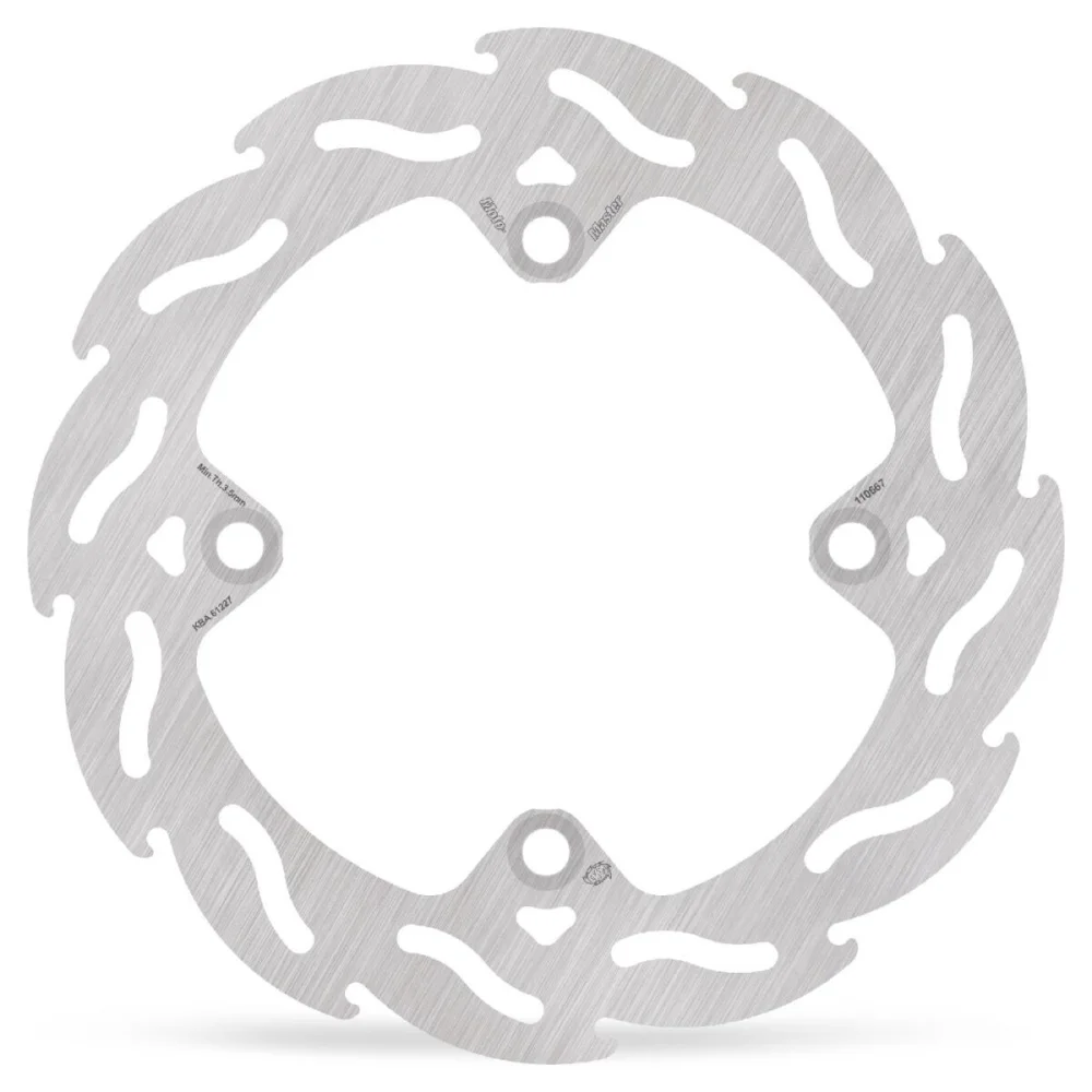 Disco Freno Posteriore Serie Flame 220 Mm Stainless Steel Moto Master - 1