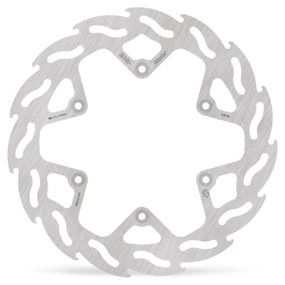 Flame Series Fixed Rotor 245 Mm Posteriore Stainless Steel Moto Master - 1