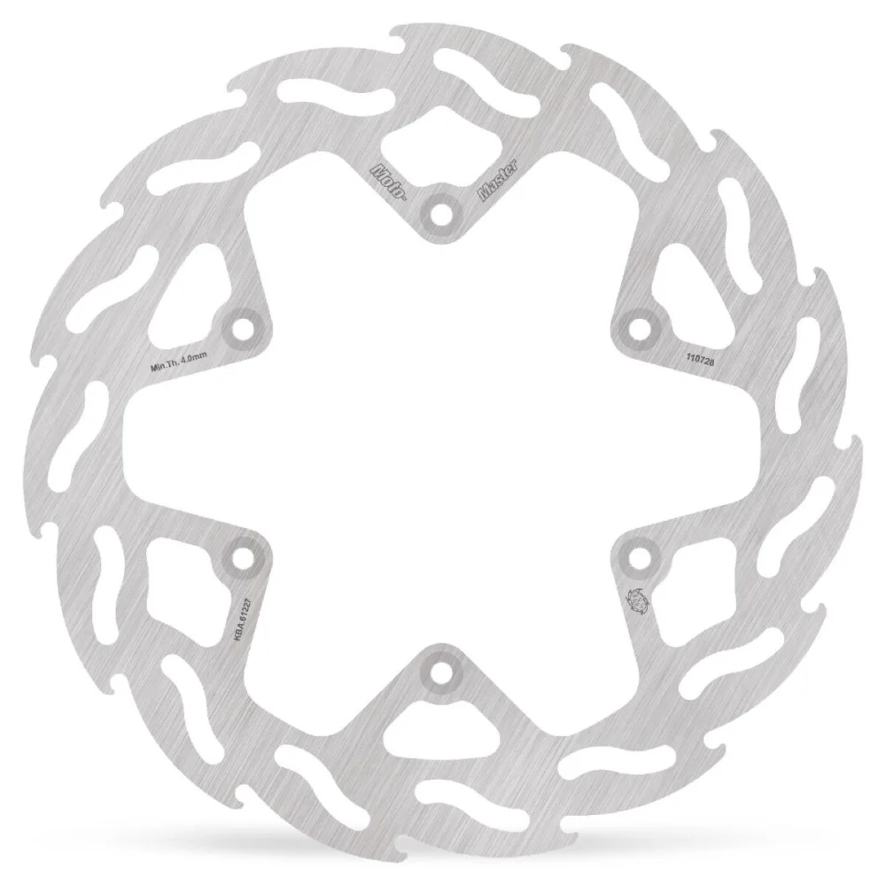 Disco Freno Posteriore Serie Flame 245 Mm Stainless Steel Moto Master - 1