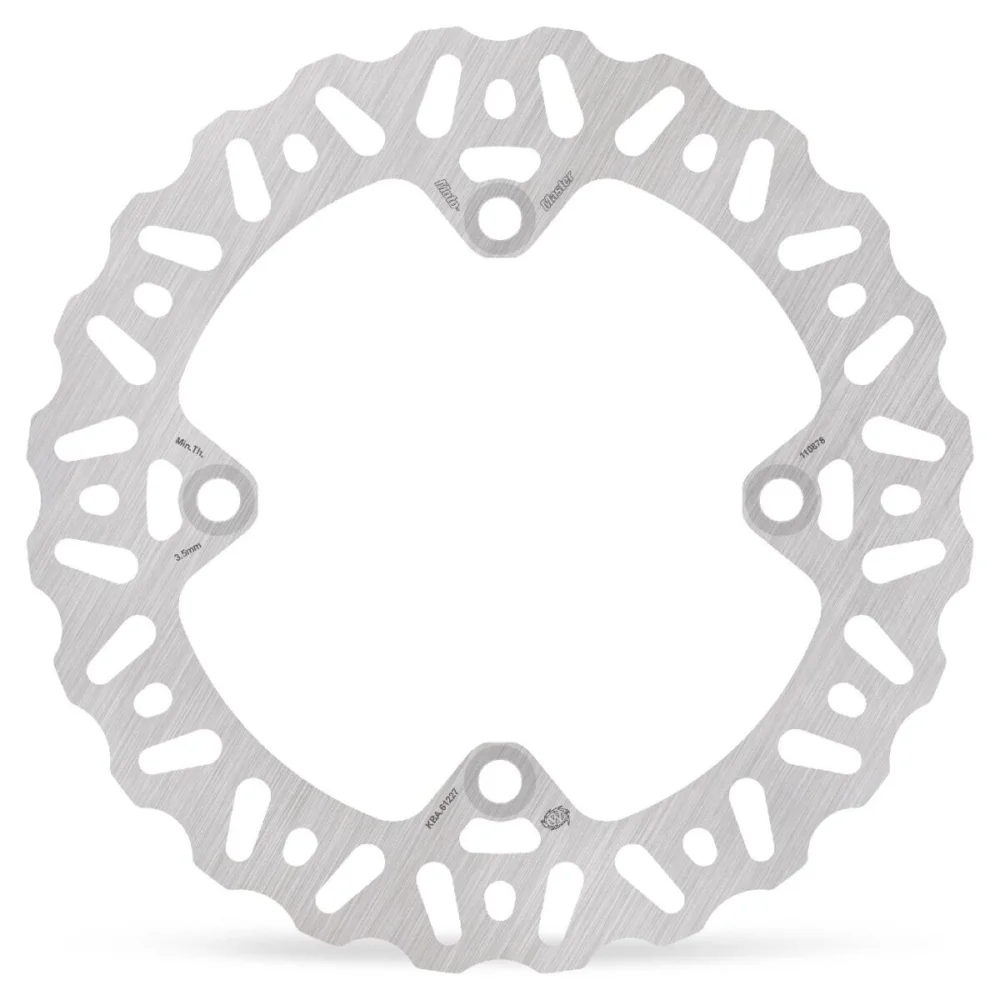 Disco Freno Nitro Series 220 Mm Posteriore Silver Moto Master