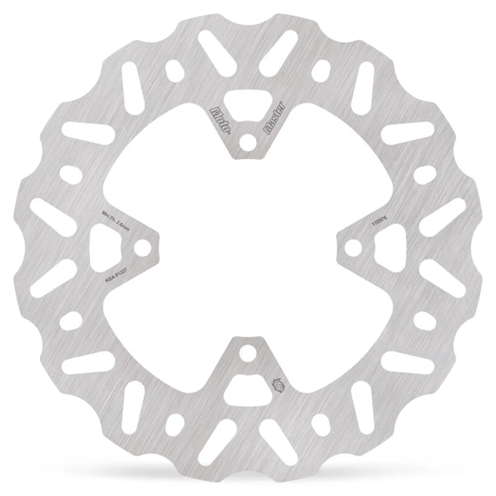 Disco Freno Serie Nitro Offroad 180 Mm Posteriore Silver Moto Master