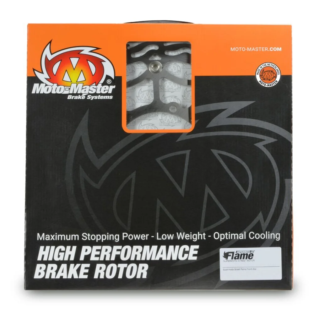 Disco Freno Flame Series Supermoto Street 320 Mm Anteriore Stainless Steel Moto Master - 2