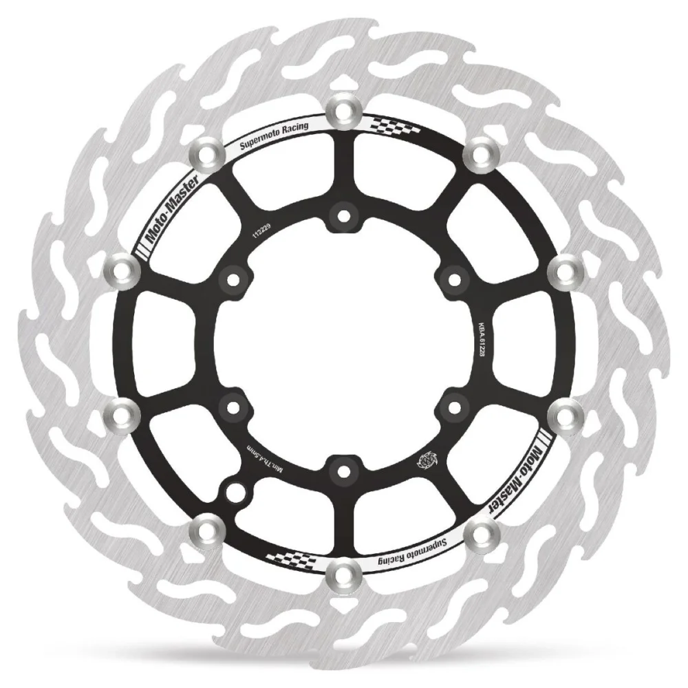 Disco Freno Racing Anteriore Supermoto 320 Mm Black Moto Master - 1
