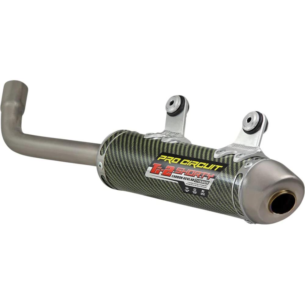 Silencer Slip On Ti 2 Shorty Carbon Aramid Fiber Pro Circuit - 2
