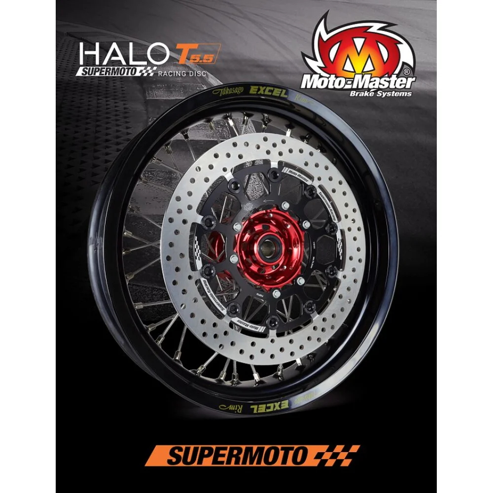 Disco Freno Halo Series T Floater 300 Mm Anteriore Moto Master - 2