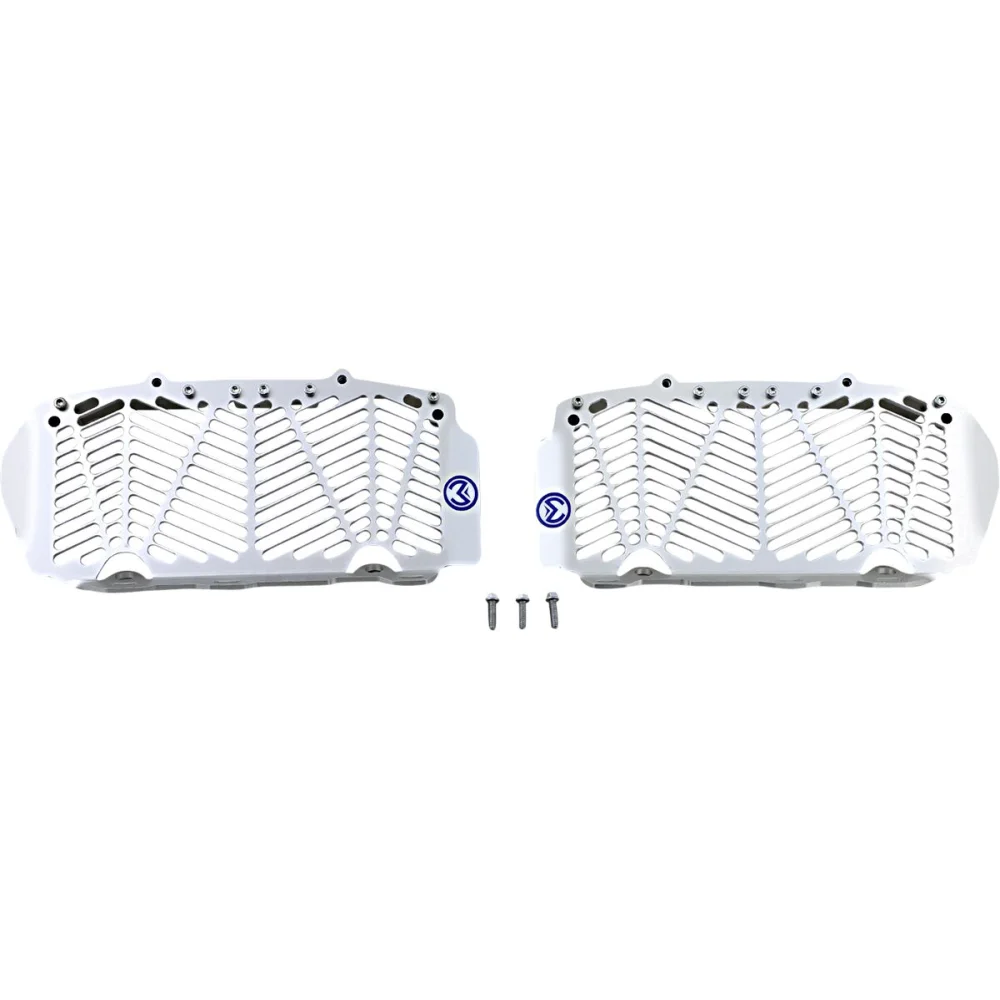 Pararadiatore Ricavati Dal Pieno Aluminum Silver Moose Offroad Hard Parts - 2