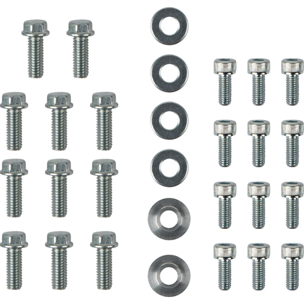 Pararadiatore Ricavati Dal Pieno Aluminum Silver Moose Offroad Hard Parts - 2