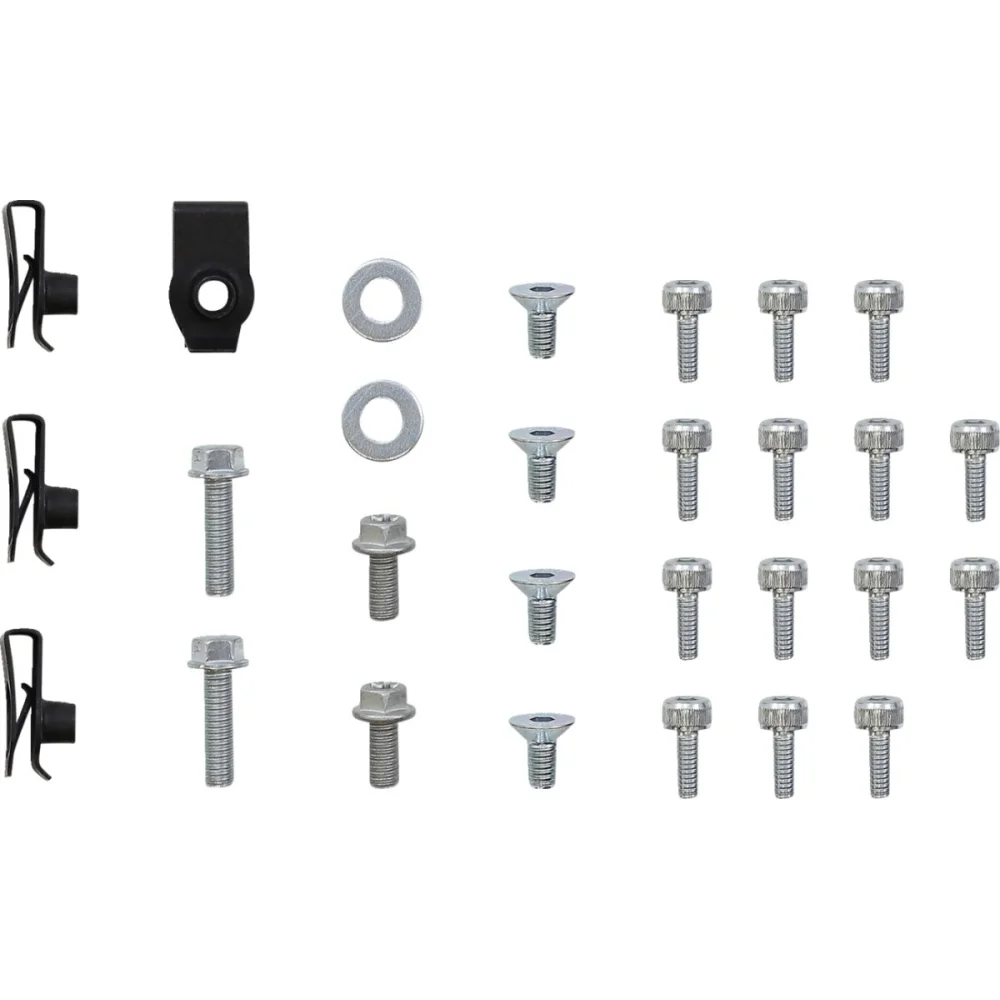 Pararadiatori Ricavati Dal Pieno Aluminum Silver Moose Offroad Hard Parts - 2