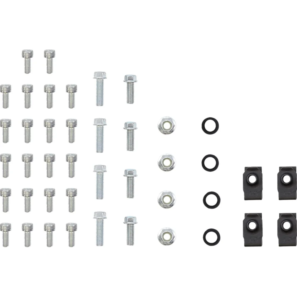 Pararadiatori Ricavati Dal Pieno Aluminum Silver Moose Offroad Hard Parts - 2