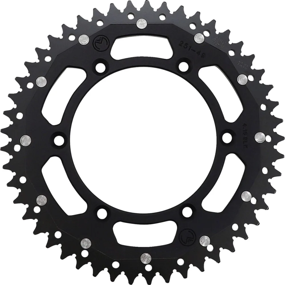 Corona 49 Denti Catena 520 Black Moose Offroad Hard Parts